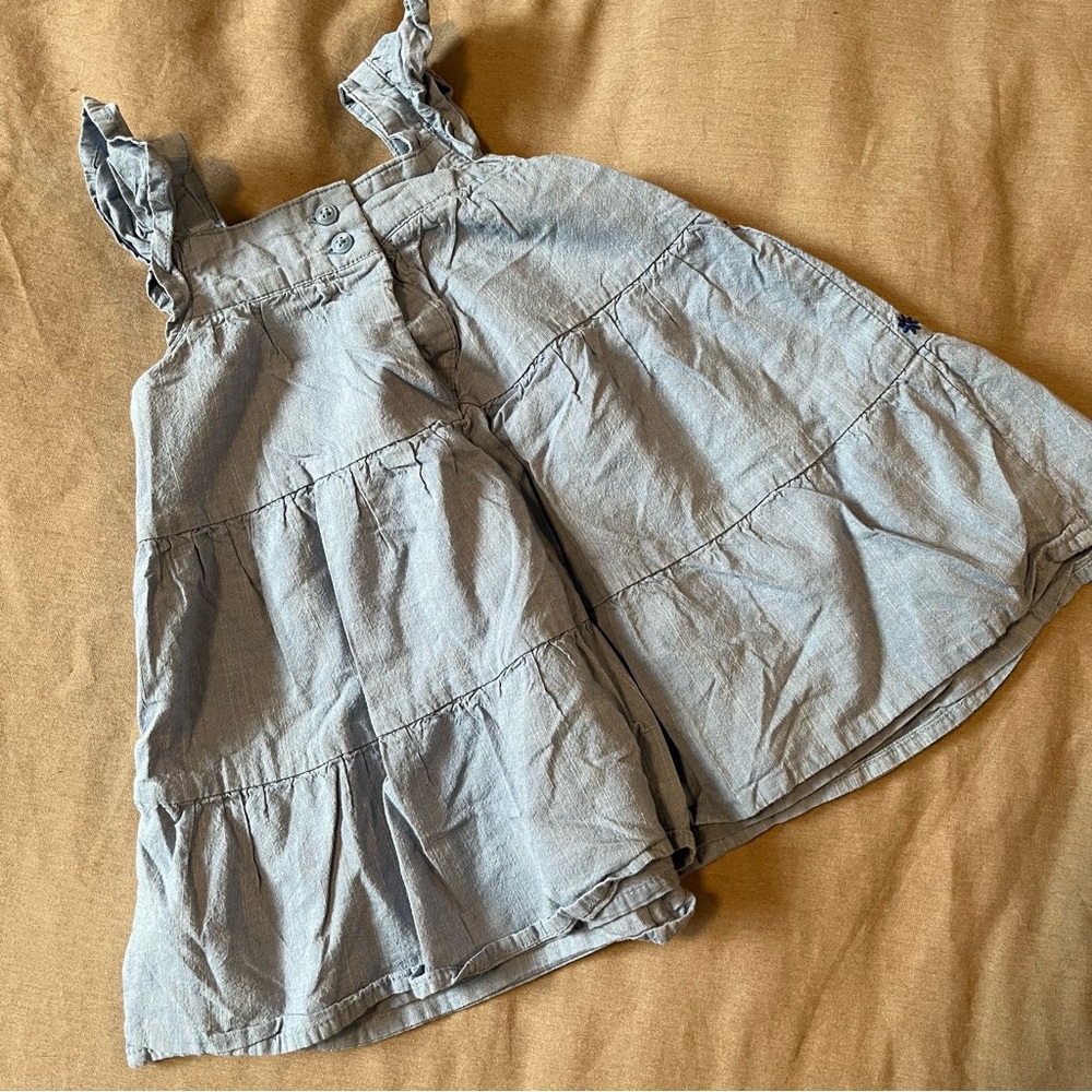 The Children’s Place | Embroidered Denim Dress - Picture 4 of 9